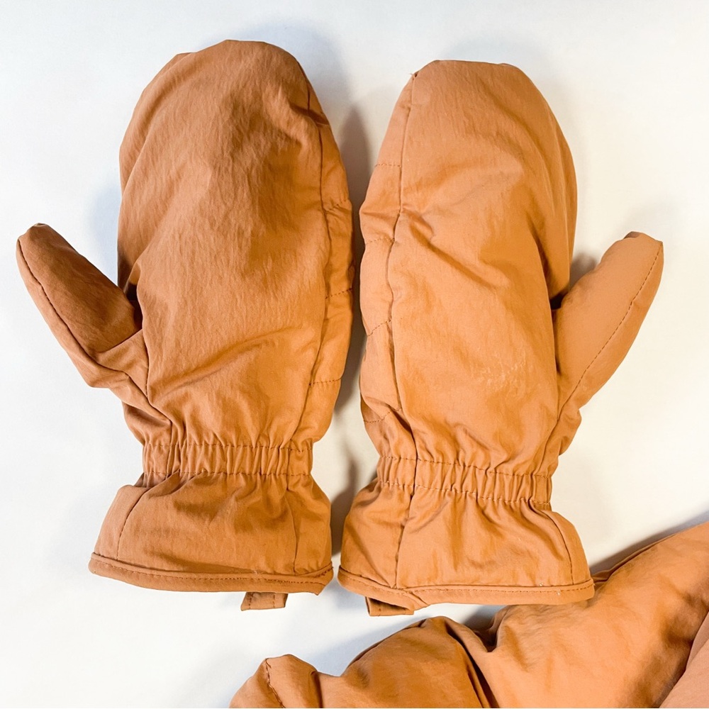 Madewell x Buffy Camel Brown Scarf (NWT) & Mittens - Picture 5 of 6